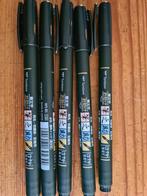 Tombow calligraphy pennen zwart, Hobby en Vrije tijd, Tekenen, Verzenden, Nieuw, Potlood of Stift