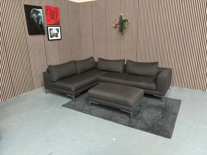 GRATIS LEVERING Design on Stock Aikon 280x200 GEREINIGD, Huis en Inrichting, Banken | Bankstellen, Zo goed als nieuw, Hoekbank