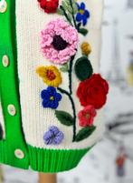 Gucci wollen vest met bloemen maat 116-128 (950 euro), Kinderen en Baby's, Gucci EU, Customercare@gucci.com, Zo goed als nieuw