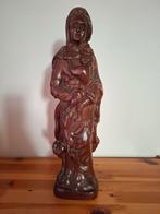 Beeld Maria jezus hout, Antiek en Kunst, Kunst | Beelden en Houtsnijwerken, Ophalen of Verzenden