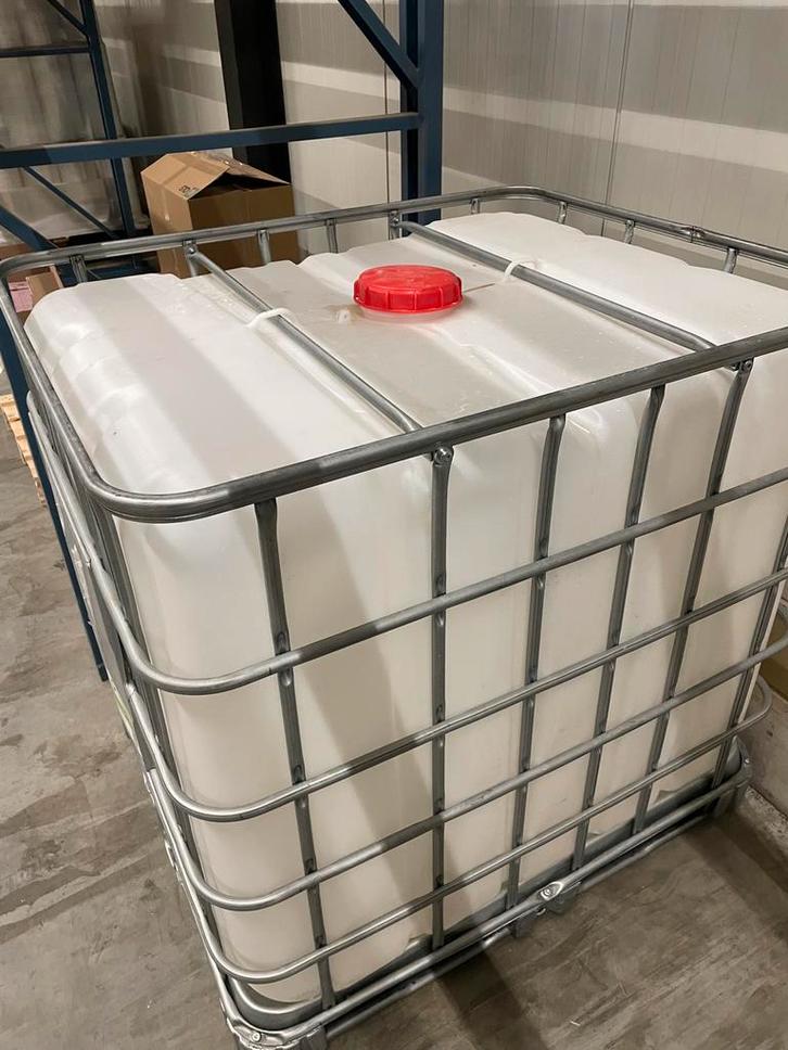 IBC Container 1000 liter, Tuin en Terras, Regentonnen, Zo goed als nieuw, 150 liter of meer, Ophalen