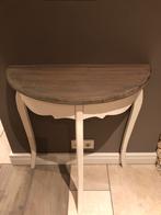 Sidetable halve maan tafeltje hal tafeltje wand tafeltje, 50 tot 100 cm, Zo goed als nieuw, Overige vormen, 25 tot 50 cm