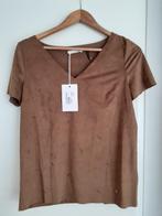 Lpb les petites bombes  suedine nieuw  t shirt mt s, Bruin, Nieuw, Ophalen of Verzenden, Korte mouw