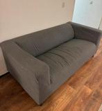 Ikea klippan bank inclusief extra grjjze hoes, Ophalen, 150 tot 200 cm, Tweepersoons, 75 tot 100 cm