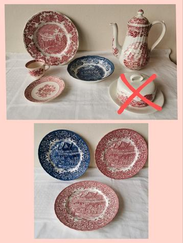 Engels servies Wedgwood, Straffordshire,Mason's, Royal Tudor beschikbaar voor biedingen