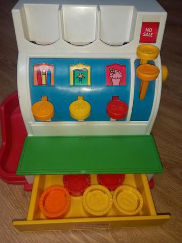 Fisher price kassa incl 5 geld munten beschikbaar voor biedingen