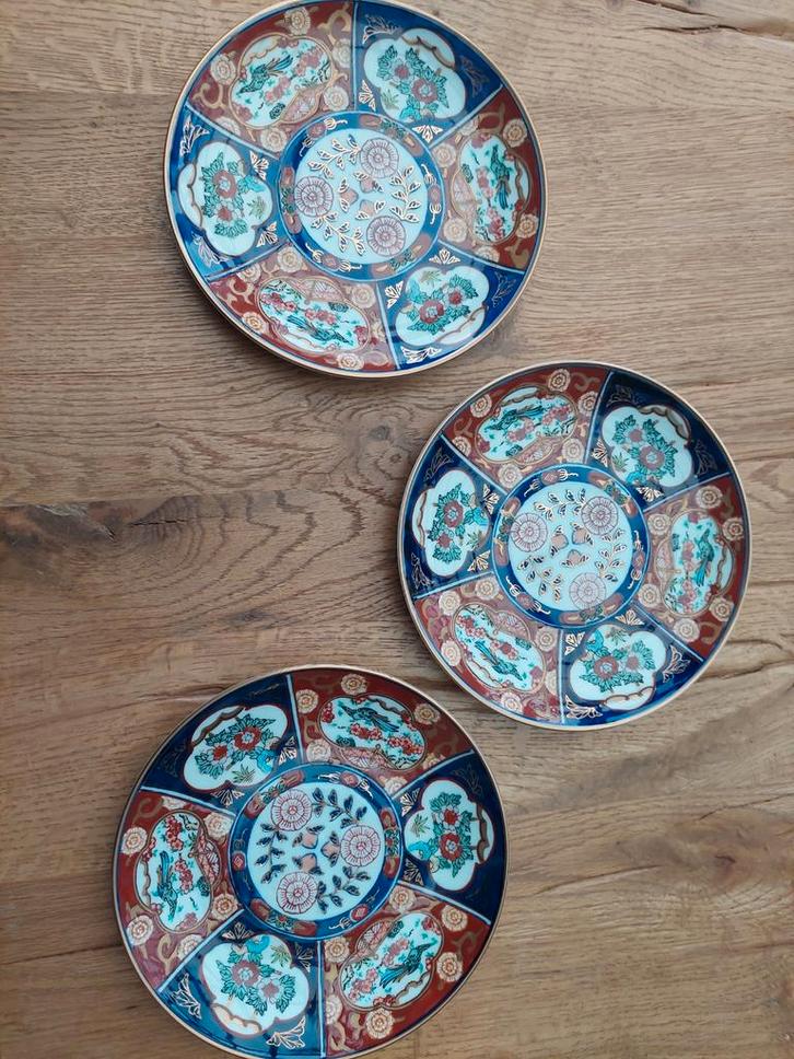 Imari Borden - Set van 3, Antiek en Kunst, Antiek | Porselein, Ophalen