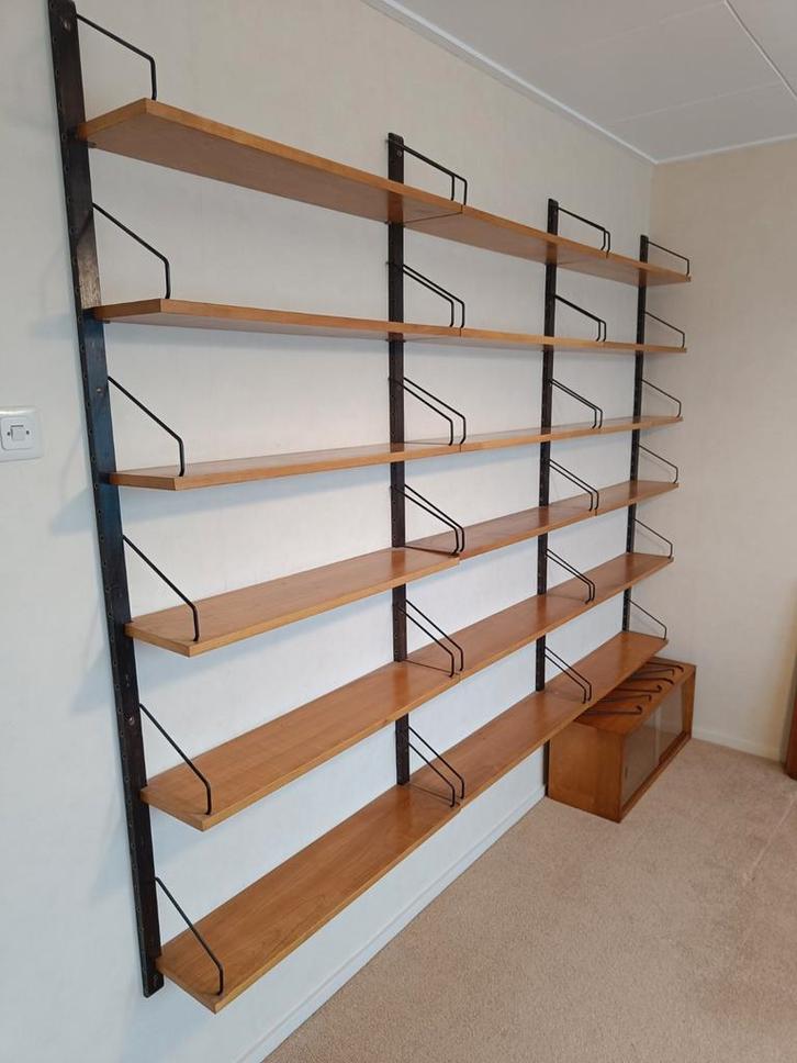 Vintage Poul Cadovius Wandmeubel, Verzamelen, Retro, Huis en Inrichting, Ophalen
