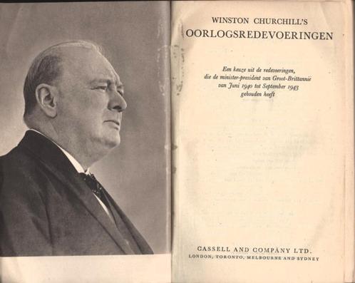 Winston Churchill ~ Oorlogsredevoeringen ~ 1945, Boeken, Oorlog en Militair, Gelezen, Tweede Wereldoorlog, Verzenden
