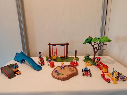 Playmobil speeltuin, schommel, zandbak, glijbaan, Kinderen en Baby's, Speelgoed | Playmobil, Gebruikt, Ophalen of Verzenden