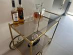 Barcart - Trolley drank - goudkleurig, Ophalen, Zo goed als nieuw