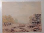 Aquarel Lokhorst 1947, Ophalen of Verzenden