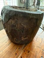 Stoere zware poer, Huis en Inrichting, Woonaccessoires | Kandelaars en Kaarsen, Ophalen of Verzenden, Metaal, 25 tot 50 cm