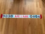 Ajax spelers sjaal oud logo, Verzamelen, Ophalen of Verzenden, Zo goed als nieuw, Ajax, Vaantje of Sjaal