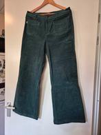 Donkergroene corduroy broek van Surkana, maat XL, Kleding | Dames, Ophalen of Verzenden, Zo goed als nieuw, Maat 46/48 (XL) of groter