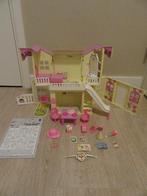Barbie Shelly inklapbaar speelhuis, huis vintage, Ophalen of Verzenden, Zo goed als nieuw, Poppenhuis