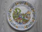 Royal Goedewaagen polychroom Wandbord - Herfst, Antiek en Kunst, Ophalen of Verzenden