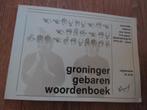 GRONINGER GEBAREN WOORDENBOEK, Ophalen of Verzenden, Gelezen, Overige uitgevers