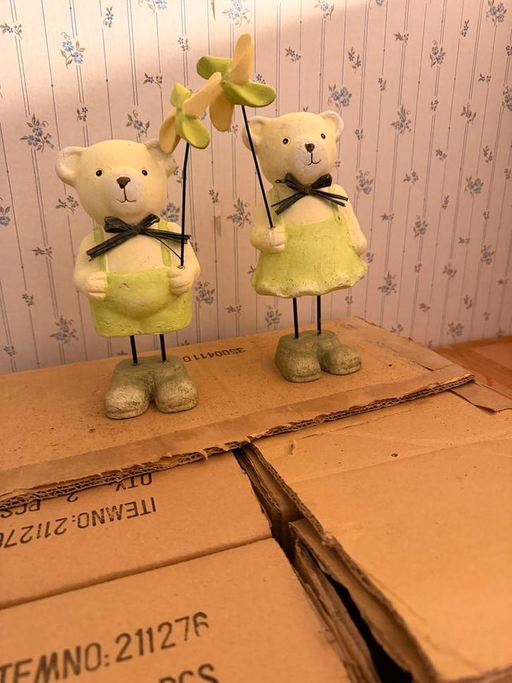 Grote Partij Kleine Stenen Beeldjes - 2300+ Stuks!, Tuin en Terras, Tuinbeelden, Nieuw, Dierenbeeld, Steen, Ophalen