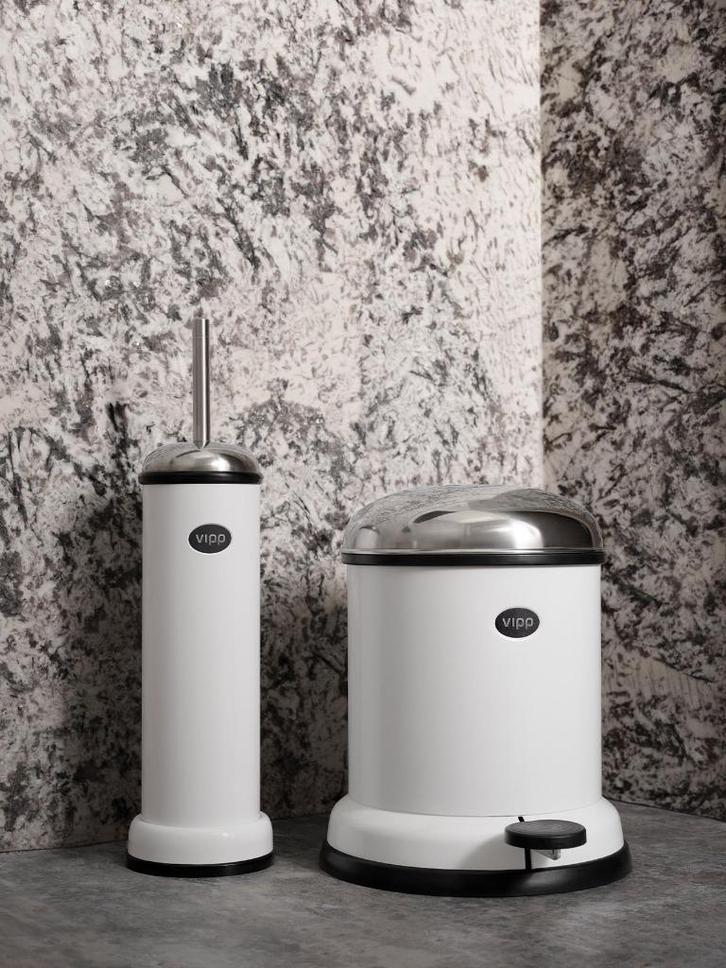 Vipp13 wit/zwart pedaalemmer Deensdesign nieuw in verpakking, Huis en Inrichting, Badkamer | Badtextiel en Accessoires, Nieuw