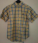 Maat 152/158 Geel geruit Ralph Lauren overhemd s/s (0695), Kinderen en Baby's, Kinderkleding | Maat 152, Overhemd of Blouse, Nieuw