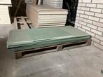 Groene gipsplaat nieuw (60x120 9mm), Doe-het-zelf en Verbouw, Platen en Panelen, Ophalen, Nieuw, Overige materialen, Minder dan 20 mm