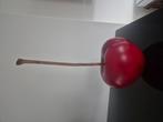 Rode kers, Huis en Inrichting, Ophalen, Minder dan 50 cm, Rood, Glas