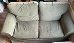 Ikea Ektorp bank inclusief poef en extra beige hoes, Ophalen, 150 tot 200 cm, Tweepersoons, 75 tot 100 cm