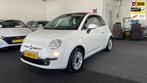 Fiat 500 C 1.2 Lounge, Cabriolet, Airco, Lichtmetaal., Voorwielaandrijving, Euro 5, Stof, Gebruikt
