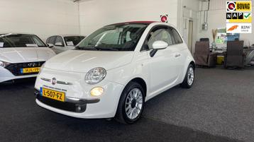 Fiat 500 C 1.2 Lounge, Cabriolet, Airco, Lichtmetaal. beschikbaar voor biedingen