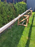Ronde paal, oude vlaggenmast, Ophalen of Verzenden, Gebruikt, 250 cm of meer, Palen