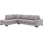 Goossens Hoekbank Saltillo - kleur Lever, Ophalen, 250 tot 300 cm, 100 tot 125 cm, Hoekbank