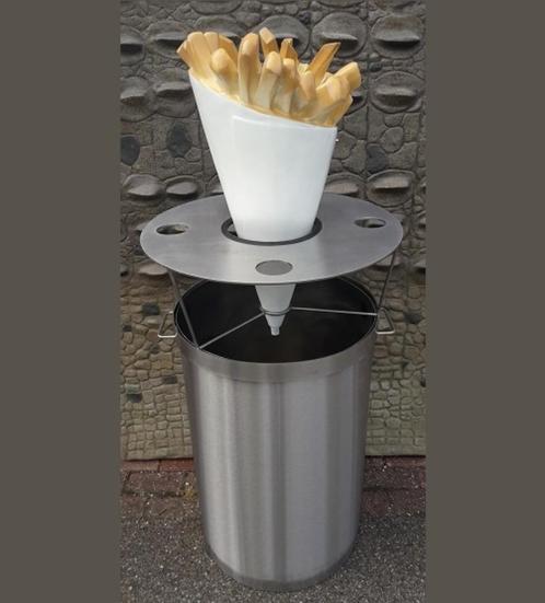 Patatzak 75 cm - frietzak voor statafel of met beugel, Verzamelen, Merken en Reclamevoorwerpen, Nieuw, Ophalen