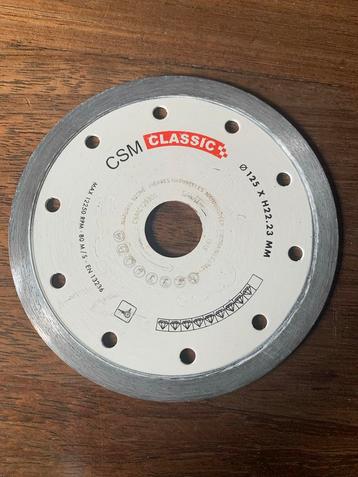 CSM Classic Diamantzaagblad 125mm beschikbaar voor biedingen