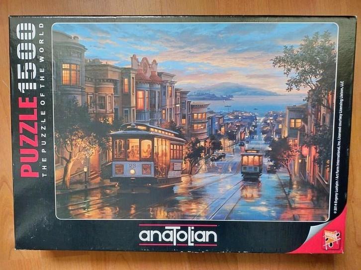 Puzzel Anatolian - Evgeny Lushpin 1500 stukjes, Hobby en Vrije tijd, Denksport en Puzzels, Gebruikt, Legpuzzel, 500 t/m 1500 stukjes