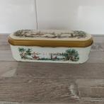 Vintage  Douwe Egberts theelepel blikje, Ophalen of Verzenden, Gebruikt, Overige, Douwe Egberts