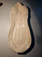 Grote serveerschaal met reliëf kool - Art Deco, Ophalen of Verzenden