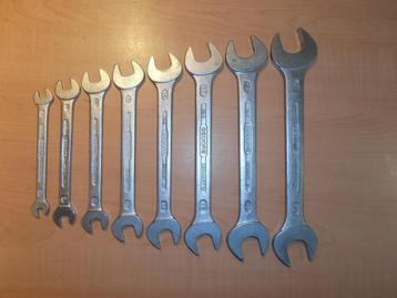 Zgan GEDORE 8 dlg. steek-steeksleutel set type No.6 (6-22mm. beschikbaar voor biedingen