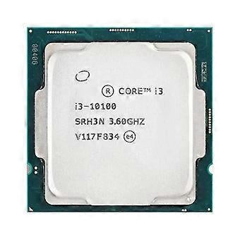 Intel Core i3-10100 - 3,60 GHz SRH3N Quad Core   6 MB L3, Computers en Software, Processors, Gebruikt, 4-core, 3 tot 4 Ghz, Ophalen of Verzenden