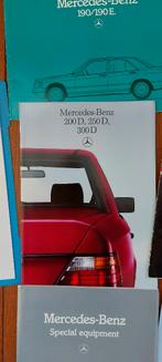 Brochures Mercedes 190, 200, 250, 300, Ophalen of Verzenden, Gelezen, Mercedes