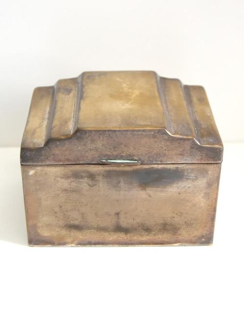 Messing kistje Art Deco, Amsterdamse school in goede staat, Antiek en Kunst, Antiek | Woonaccessoires, Ophalen of Verzenden