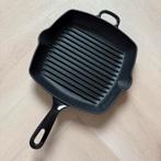 Royal van Kempen Grillpan Gietijzer 26cm, Ophalen, Gebruikt, Koekenpan of Braadpan, Gietijzer
