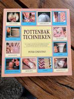 Pottenbak Technieken Boek, Boeken, Hobby en Vrije tijd, Ophalen of Verzenden, Zo goed als nieuw, Kleien en Boetseren