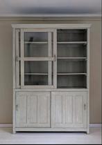 Antieke buffetkast, oude sleetse kast, Frans brocante kast, Antiek en Kunst, Antiek | Meubels | Kasten, Ophalen
