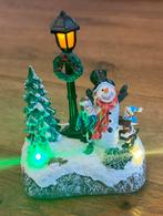 Sneeuwpop kerst ornament met lampjes!, Diversen, Kerst, Ophalen of Verzenden, Zo goed als nieuw