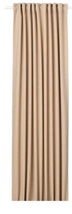 Annakajsa Gordijn - Beige - 145x300 cm, 100 tot 150 cm, 200 cm of meer, Beige, Ophalen of Verzenden