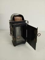 Antieke carbid lamp, Antiek en Kunst, Antiek | Lampen, Verzenden