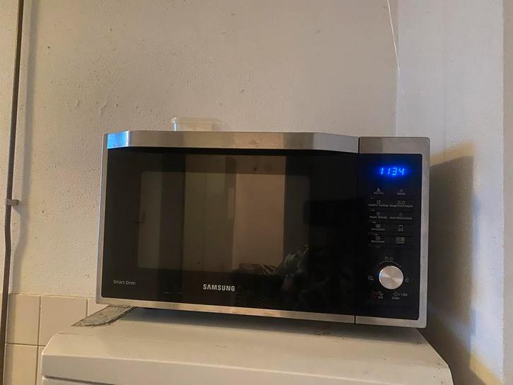Samsung Smart Oven Combimagnetron – werkt prima, Witgoed en Apparatuur, Magnetrons, Gebruikt, Vrijstaand, Combimagnetron, 45 tot 60 cm