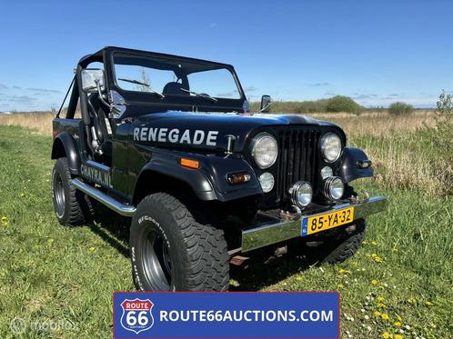 Jeep CJ-7 | 1977 | Route 66 Auctions, Auto's, Oldtimers, Bedrijf, Te koop, Jeep, Benzine, Overige carrosserieën, Handgeschakeld
