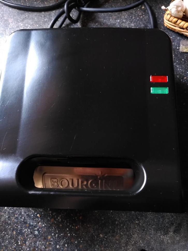 Bourgini Tosti IJzer - Perfect voor lekkere tosti's!, Witgoed en Apparatuur, Contactgrills, Gebruikt, Uitneembare platen, Ophalen of Verzenden